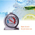 Aulufft Refrigerator Freezer Thermometer, 6 Pack Classic Series Large Dial Internal Temperature Gauge for Kitchen