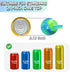 4 Pack Dipesi Soda Can Lids with Straw,Silicone Soda Can Covers,Energy Drink Canning Lids,BPA-Free,Reusable Can Covers
