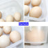 3Pack Deviled Egg Containers with Lid - Portable Egg Holder Carrier for Refrigerator, Storing 72 Eggs for Easter Party