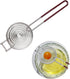 yuntop 1 Pack Stainless Steel Yolk White Separator Tool Long Handled Egg White Separator, Egg Separator for Baking