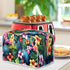 Tropical Floral Hibiscus 2 Slice Toaster Cover, Plus Size Dust Cover for Microwave Oven, Hawaii Island Style Flowers