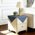 24 24 Inch Wolkemer Farmhouse Faux Linen Square Tablecloth x - Water Resistant Table Cloth Washable Wipeable Table