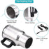 450ML 12V Car Heating Cup, Stainless Steel Electric Kettle Boiler, Portable Coffee Tea Warmer with Cigarette Lighter