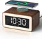 Digital Alarm Clocks for Bedrooms, Bluetooth Speaker, Alarm Clock with Wireless Charging,