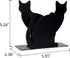 SOFFEE DESIGN Iron Vertical Cat Napkin Holder, Adorable Paper Towel Dispenser for Kitchen Countertops, Dining Table