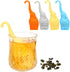 Tvoip 3Pcs Tea Infuser - Cute Small Elephant Silicone Tea Strainer for Loose Leaf Tea
