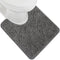 Gorilla Grip Plush Absorbent Shaggy Chenille Bath Rug Mat for Toilet Base | Machine Washable Microfiber Bathroom