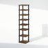 8-Tier Closet, Furinno Turn-N-Tube Corner Shelf, Display Rack, Vertical Corner Storage Rack, Space Saving Organization