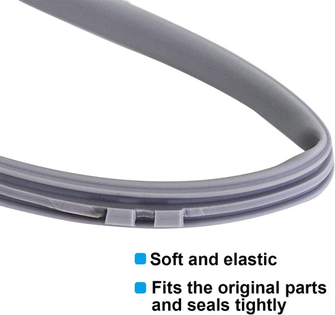 Dryer Front Panel Air Seal DC62-00344A Compatible with Samsung DV48H7400GW, DV400GWHDWR