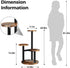 3 Bamworld Corner Plant Stand Indoor Metal Wood Plant Shelf Outdoor Tall Plant Stands Plant Tables Indoor Plant Rack