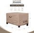 40L 20W 18H inch ULTCOVER Waterproof Patio Ottoman Cover Rectangular Outdoor Side Table Furniture Covers Size x x