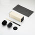 Set BVL Toilet Brush and Holder White Freestanding for Bathroom