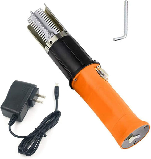 Electric Fish Scaler, Powerful Cordless Scale Scraper Remover Kit with 12V Rechargeable Battery