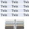 Sheet Organizers and Storage Bands, Elastic Bed Sheet Straps/Storage Organizer for Linen Closet, 4 Pieces (Twin)