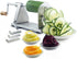 POP Design Stainless Steel Vegetable Spiralizer, Commercial Grade Spiralizer and Potato Cutter