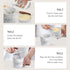Butter Crock for Counter with Water, Marble Ceramic French Butter Keeper Dish with Lid for Spreadable Butter