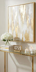 Set 3 Decorative Books for Home - Shelf Decor Accents - of - Modern Hardcover Book Stack - Matte Gold Coffee & Entry