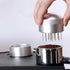 Coffee Needle Distributor, Espresso Distribution Tool with Base, Rust Resistant Stainless Steel