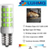 E17 LED Bulbs 3 Pack, 3.5W (35W Halogen Equivalent) 350 Lumen AC120V E17 Bulb for Under Microwave Light, Over Stove