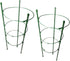 Orgrimmar Vine Trellis Support 17.7" Flowers Plants Cage Triple Plastic Pillar with Iron