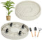 UoeRing 1 Pcs Plant Caddy with Wheels 12 Inch Hidden Wheels Heavy Duty