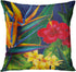 Britimes Floral Throw Pillow Covers Set of 4, 18 x 18 Inches, Hawaiian Tropical Flowers for Living Room Decor