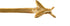 Creative Co-Op Brass Sugar/Honey Bee Handle Spoon, Gold