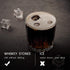 Whiskey Stones, Set of 6 Reusable Ice Cubes, Perfect Whiskey Gifts for Men, Chilling Stones for Drinks