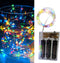 Kangheshun Timer Fairy Lights,Battery Operated Mini Christmas Lights for Bedroom,Christmas,Parties,Wedding, Decoration(5m/16ft Multicolor)