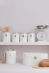 Typhoon Living Collection 1-Quart Coffee Canister - Cream