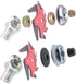OXT Trimmer 1PCS 6 Trimmer 65Mn Trimmer Steel Head, Premium Steel Razors Head, Upgraded Universal Weed Eater Blades