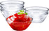 Mini Glass Bowls Set of 6 Small Dipping Bowls Sauces Jam Chutney Nut Dessert Ice Cream Sundae Serving Bowls Sauce Bowls for All Condiments Transparent Glass Bowls by VeniVidiElite