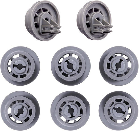 dd66-00023a Dishwasher Wheels, Lower Upper Rack Roller 4-Pack Compatible Replacement for Samsung