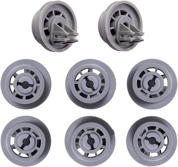 dd66-00023a Dishwasher Wheels, Lower Upper Rack Roller 4-Pack Compatible Replacement for Samsung