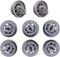 dd66-00023a Dishwasher Wheels, Lower Upper Rack Roller 4-Pack Compatible Replacement for Samsung