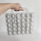 30 Pack Portable Egg Cartons,Reusable clear egg carton cheap bulk, Suitable For