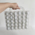 30 Pack Portable Egg Cartons,Reusable clear egg carton cheap bulk, Suitable For