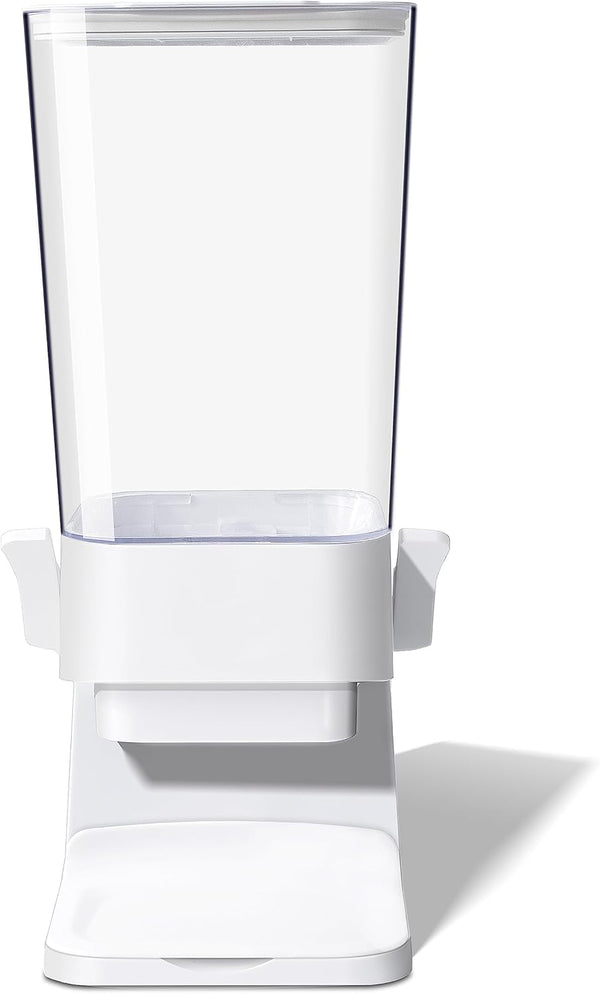 Cereal Dispenser Countertop, 5L Storage Container for Pantry, Large Dry Food Dispenser for Oatmeal, Candy, Snack