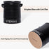 Kitchen Utensil Holder for Countertop, 6.4" Large Ceramic Crock with Cork Mat, Modern Spatula Organizer