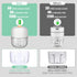 Electric Garlic Chopper, Mini Portable Veggie Chopper, 250ML Grinder for Garlic, Onion, Wireless Food Processor