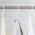 Fox Run Set of 10 Laundry Hooks, White Clothing Pin Hooks
