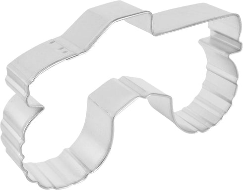 R&M Monster Truck Cookie Cutter, 5" in Durable Tinplated Steel