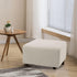 Flamingo P Stretch Fabric Ottoman Slipcovers Stretch Storage Ottoman Covers Foot Rest Sofa Slipcovers Furniture