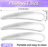 Pndeyo 3pcs Mini Stainless Steel Makeup Spatula, Reusable Cosmetic Cream Spatulas Spoon, Skincare Scoop Applicator