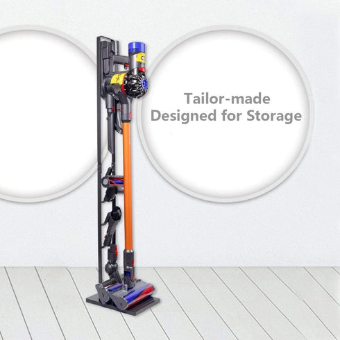 BRIGHTSHOW Metal Storage Bracket Stand for Dyson Vacuum, Stable Docking Station Accessories Holder for V15 V11 V10 V8
