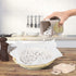 Ceramic Pie Weights, Reusable 10mm Baking Beans for Pie Crust Weights with Wheat Straw Container
