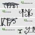YisanCrafts 4 Tier Plant Stand Indoor Outdoor, Metal Plant Shelf Flower Pot Holder Display Racks - Wrought Iron Corner