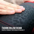 Cushions,100% Set (2 HAOTULE Car Leather Neck Pillows, Neck Rest Memory Foam Cervical Support, Comfortable Travel car