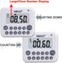 XREXS Digital Kitchen Timer with Magnet Back and Clip, Loud Alarm, Large Display, White (2 Batteries Included)