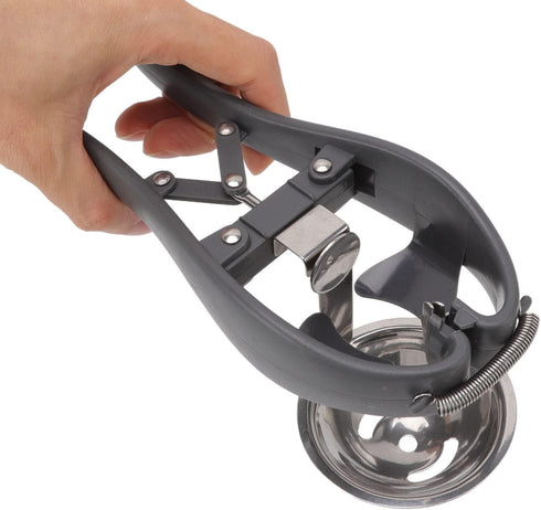 Automatic Stainless Steel Egg Cracker - Effortless Eggshell Cutter for Hard & Soft-Boiled Eggs